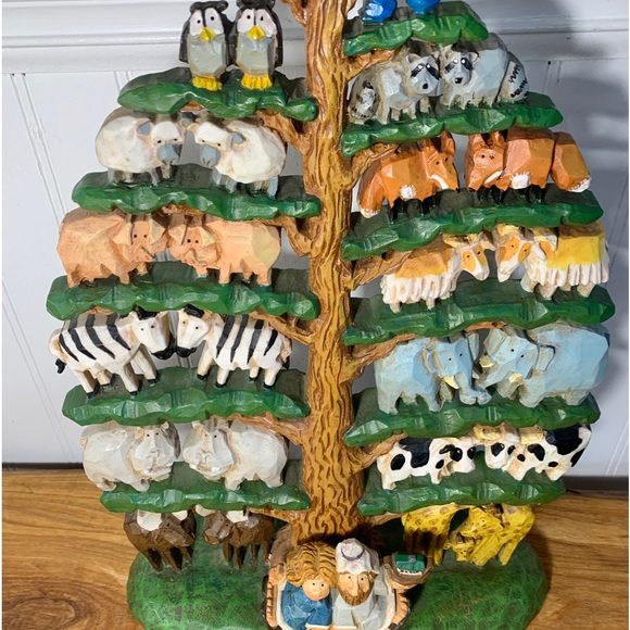David Frykman "The Family Tree" LE 621/3500 Noah’s Ark Figurine 2001 - Picture 2 of 6